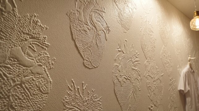 Ornate relief wall decor