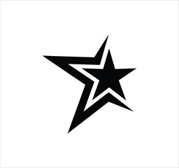 Obraz premium Sparkle Star Shine Vector Set. Star Doodles, Shine, Bright Flash, and Sparkle Symbols are all included in these glittering star icons. Vector illustration of a star shining and sparkling
