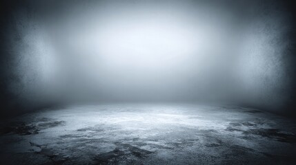 Empty studio interior scene