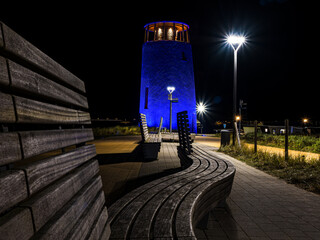 Der Weg zum Turm auf Fehmarn