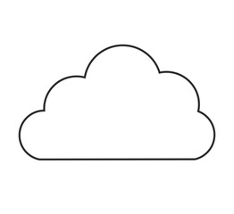 曇り、雨雲、天気のイラスト