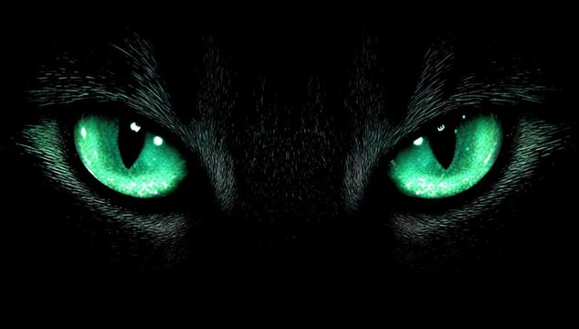 Cat Eyes Blinking Loop
