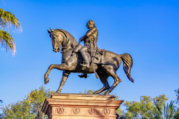 Monumento Ecuestre, José María Morelos y Pavón 