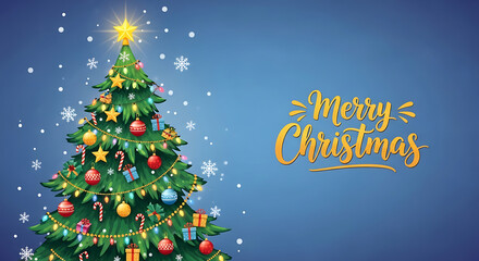 christmas tree illustration