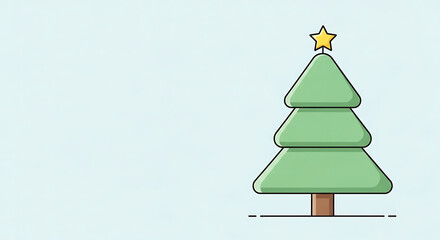 christmas tree illustration
