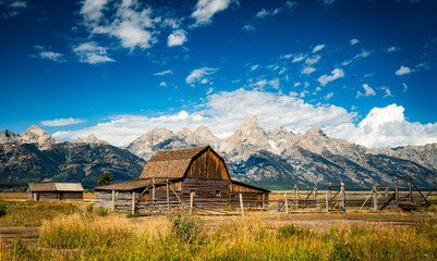 Barns at Morman Row Grand Teton National Park