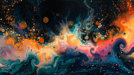 Fototapeta premium abstract fractal background