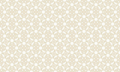 Seamless geometric pattern in authentic arabian style.