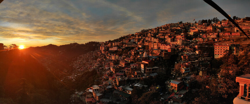 Sunset in Shimla 