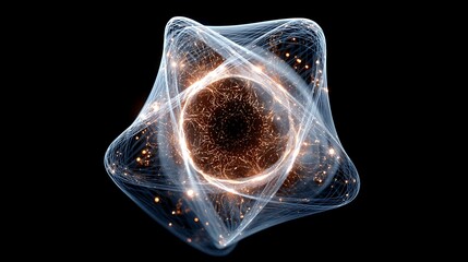 abstract 3d rendered illustration