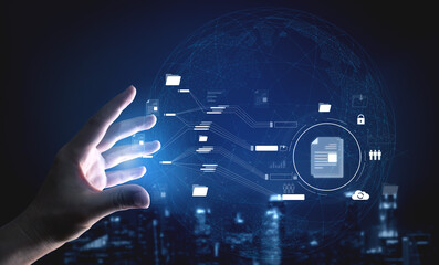 Digital document management system streamlines file access, document sharing, document tracking, and document storage for secure and efficient operations. Vouch