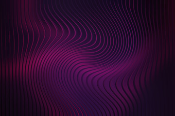 Obraz premium Illustration of a captivating abstract background showcasing a gradient of blue and teal, with rhythmic wave patterns creating a sense of depth and visual interest