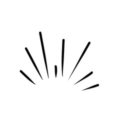 Comic cartoon boom speed effect, explosive motion line. Comic explosion, explosive smoke, cartoon vector icon speed line. Sketch action effect sketch sketch sketch sketch sketch hand drawn. Vector ill