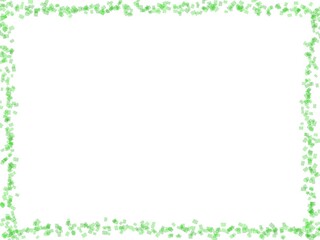 Illustration frame with a green checkered pattern. Illustration of a decorative pattern surrounding a frame.