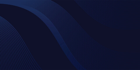 Premium background design with diagonal dark blue line pattern. Vector horizontal template for digital lux business banner, contemporary formal invitation, luxury voucher, prestigious gift certificate
