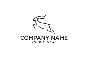 Goat farm animal line icon. linear style sign for mobile concept and web design. Livestock, horned goat side view outline vector icon. Symbol, logo illustration. Vector graphics