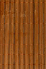 Natural bamboo matting used as background for home decor or crafts