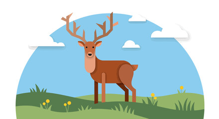 deer in the forest