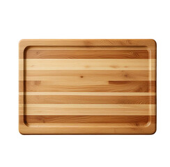 Wooden cutting board, studio shot, stripes, clean background, kitchen
