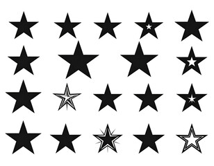 Fototapeta premium Dark background, scattered stars with light trails