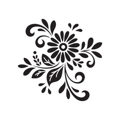 floral design element