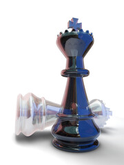 glass black white isolated on transparent background