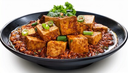 Spicy Or Speckled Tofu Mapo Tofu Dofu