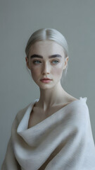 A Stark Minimalist Portrait Photograph