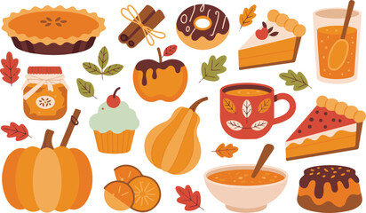 Autumn Harvest Fall Thanksgiving Celebration Food Seasonal Delicious