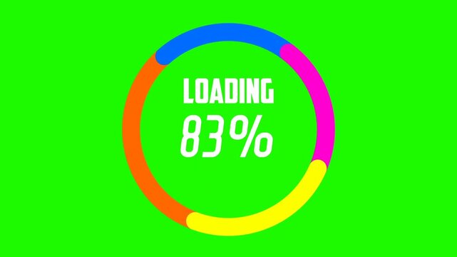 data loader animation. progress loading bar ui ind
