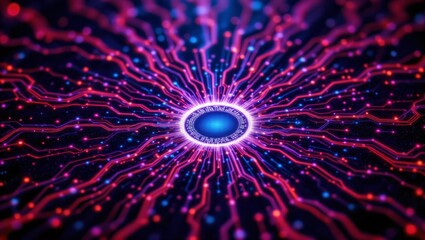 Kinetic Circuits: Grid Vortex of Xenon Energy