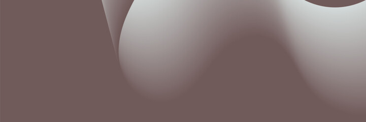 Elegant abstract background with smooth, flowing curves and subtle gradients in muted brown and grey tones, perfect for modern design.