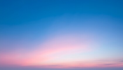 Serene Gradient Background Easing From Blush Pink To Sky Blue Ideal For Peaceful Design Themes