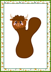 Animal Alphabet Flash Cards