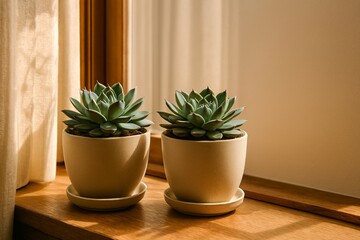 Symbolizes nurturing love and friendship through shared growth—great for home decor or mindfulness brands.