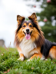 shetland dog