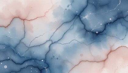 Abstract Watercolor Texture with Veins