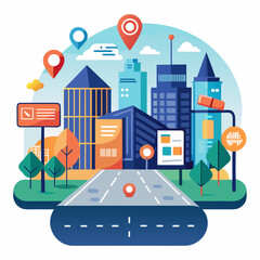 Augmented Reality Overlay Vector Concept