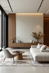 Modern Minimalist Living Room Interior