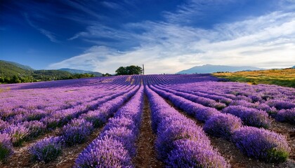 Fototapeta premium Field Of Lavender