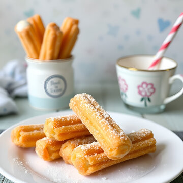 chichis ou churros au sucre fait maison