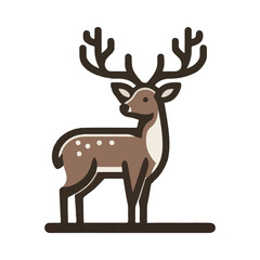 
deer illustration design