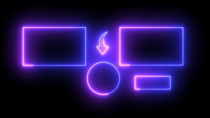 neon end screen Subscribe button and outro for video channels YouTube End screen Outro Card subscribe to my channel Subscribe button and outro for gaming and video YouTube End screen 4k animation.