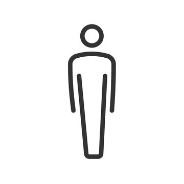 &Iacute;cono de se&ntilde;al&eacute;tica de ba&ntilde;o masculino