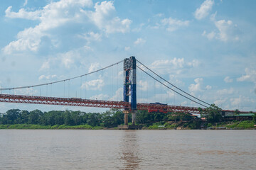 The Madre de Dios River, gateway to the Amazon rainforest of Madre de Dios, where the most biodiverse Amazon forests of Peru are found, and where the Tambopata National Reserve is located