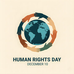 Human Rights Day Poster Design, World Equality