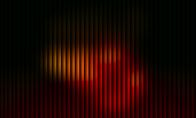 Dynamic abstract vertical light streaks with a vibrant red and orange glow, suggesting energy and passion on a dark canvas