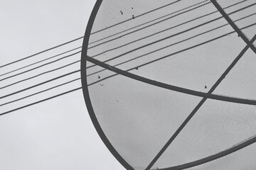 basketball hoop on the court