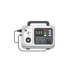 Portable Electrical Testing Device with Digital Display and Controls.