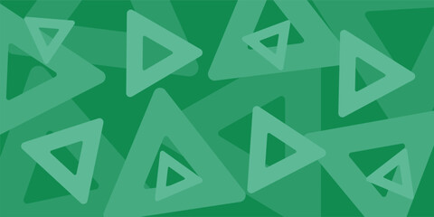Green background with triangular texture. Design for banners, posters, and social media.